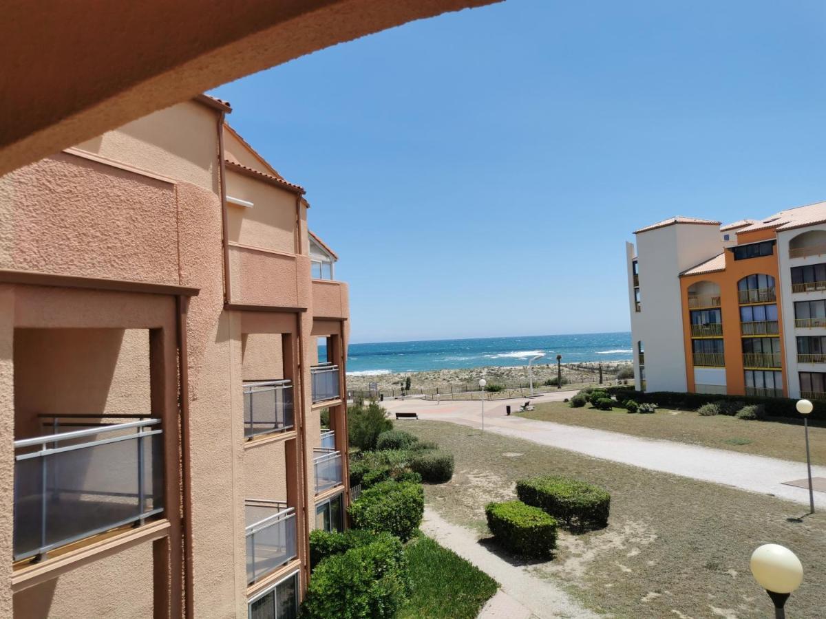 Cap De Mer - Vue Sur Mer - Une Chambre - Une Terrasse - Acces Direct Plage - Commerces A Proximites Le Barcarès Exterior foto